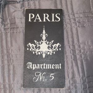 Paris Wall Sign